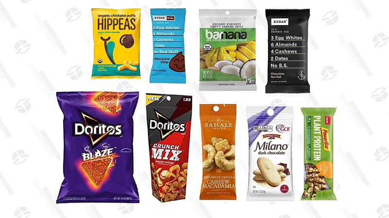 Snack Sample Box | $10 | Amazon | Plus $10 credit towards a future snack purchase